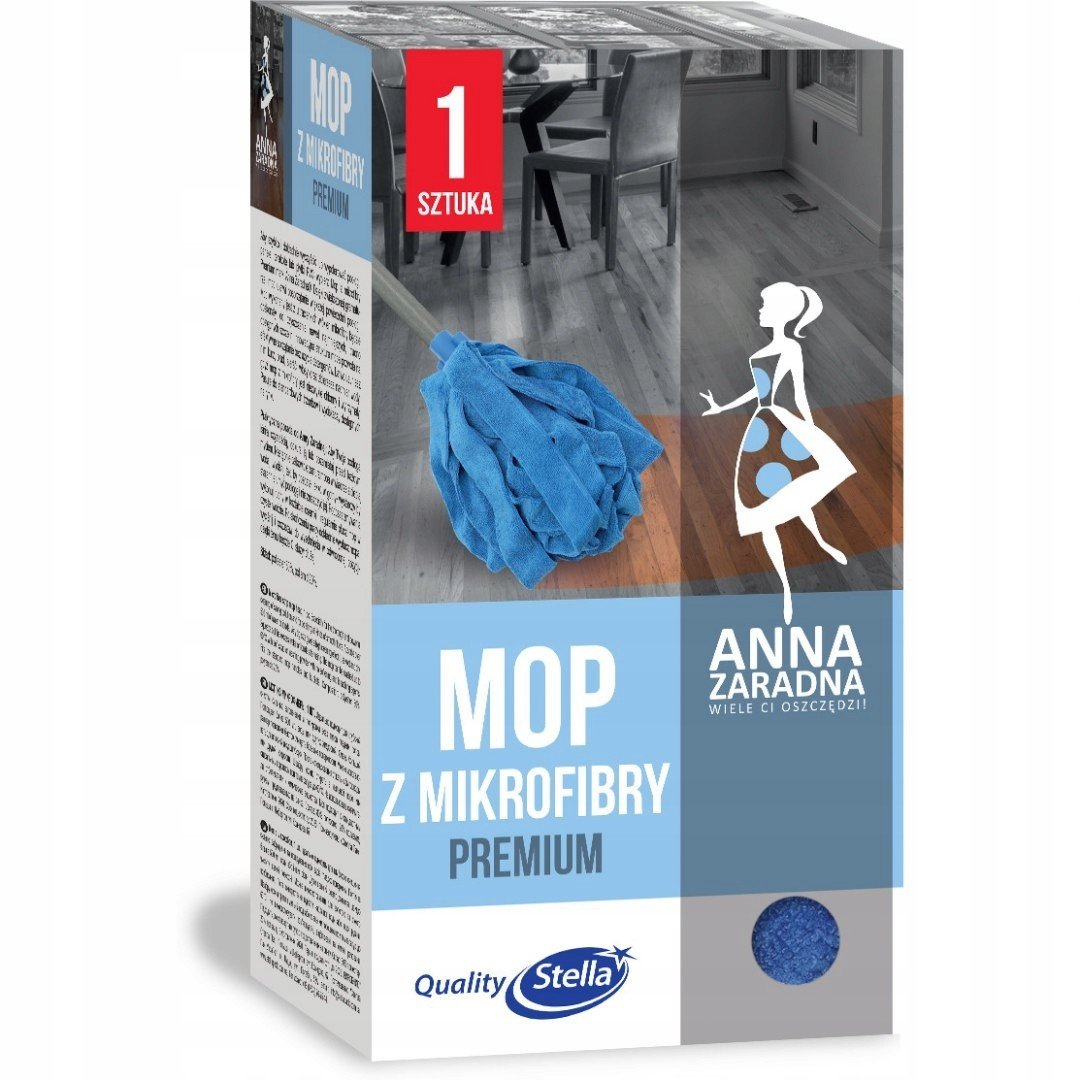 Mop z mikrovlákna Premium PB-6653 Anna Zaradna