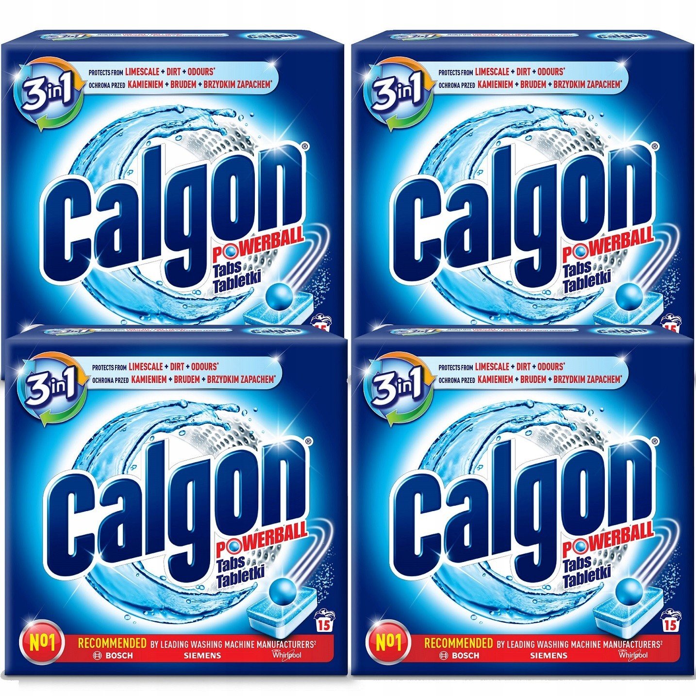 Calgon 3v1 Tablety Odvápňovač pro pračky 60ks