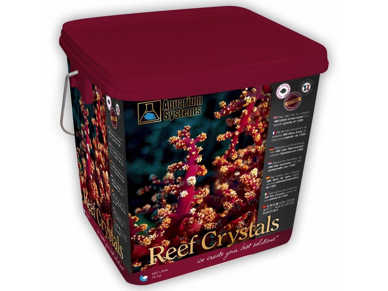 Aquarium Systems Reef Crystals 4kg sůl mořský útes