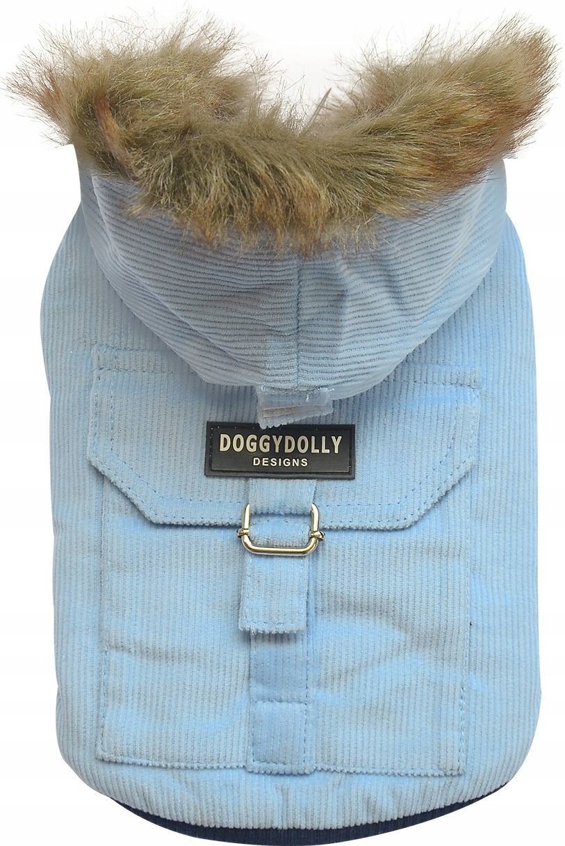 Doggy Dolly Bundy z manšestru s kapucí XL