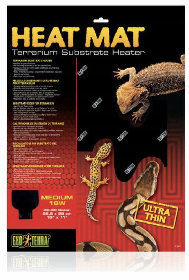 Exo-Terra Heat Mat Topná rohož M 16W 26,5x28cm