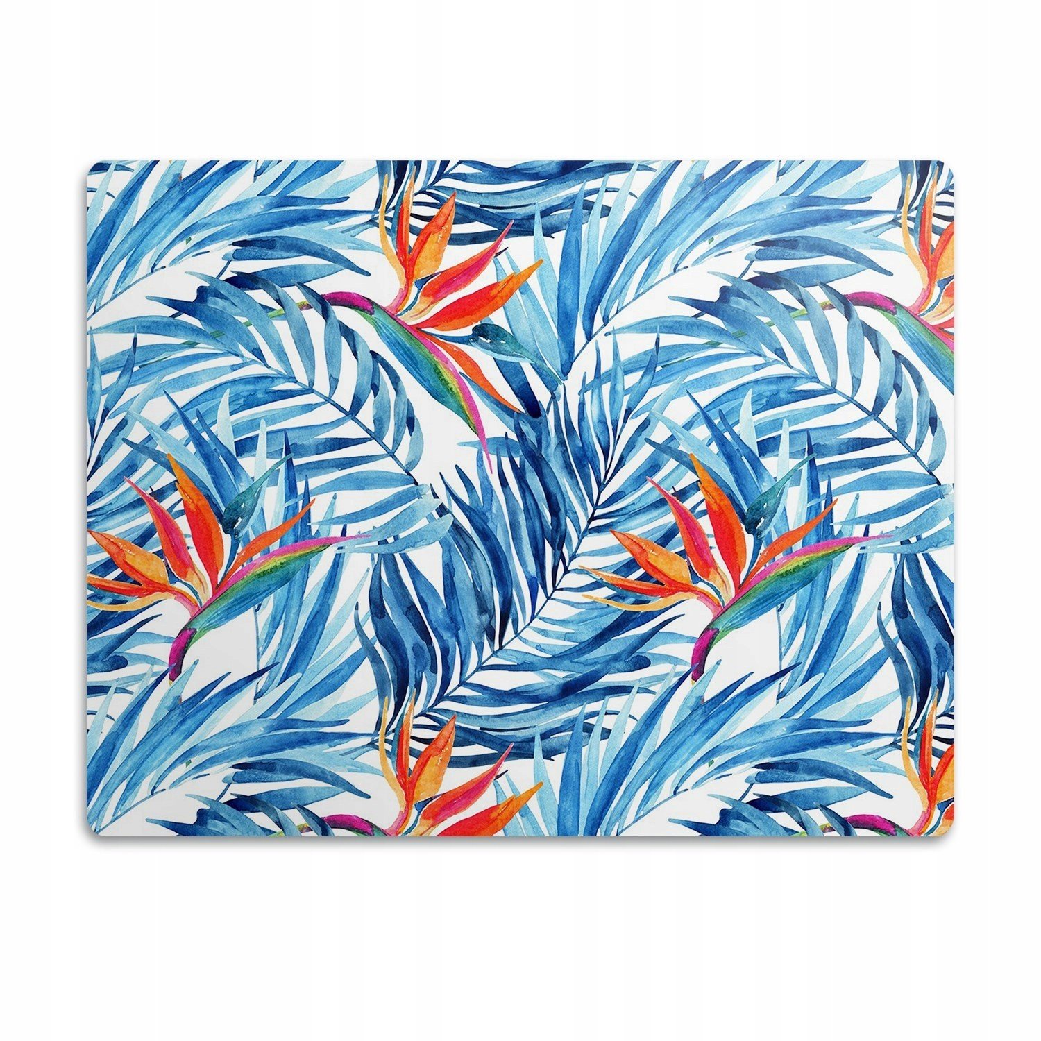 Podložka pod misku voděodolná Modrá Ráj 90x60 cm