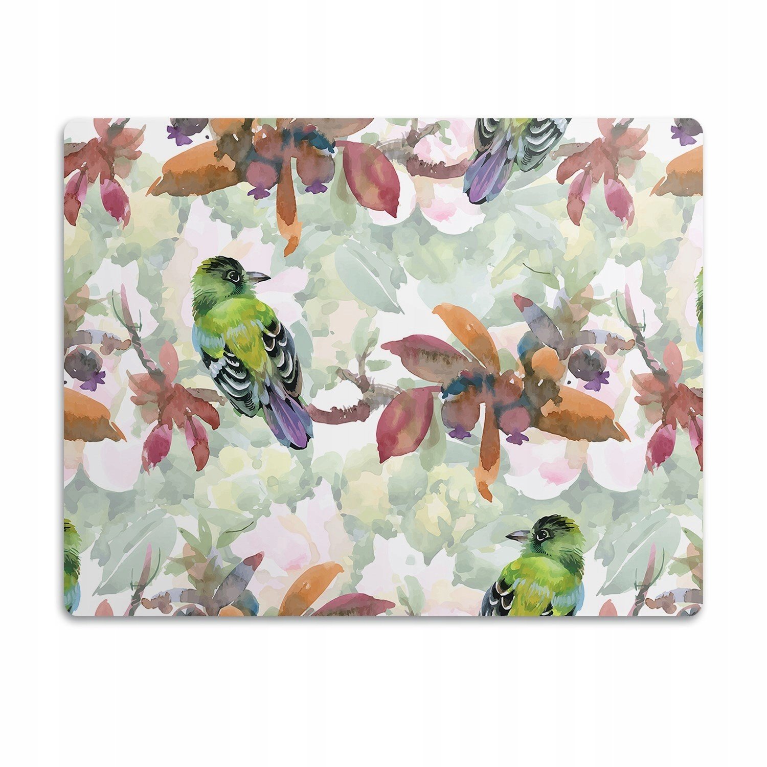 Podložka pro psa pod misku Exotické ptáci 90x60