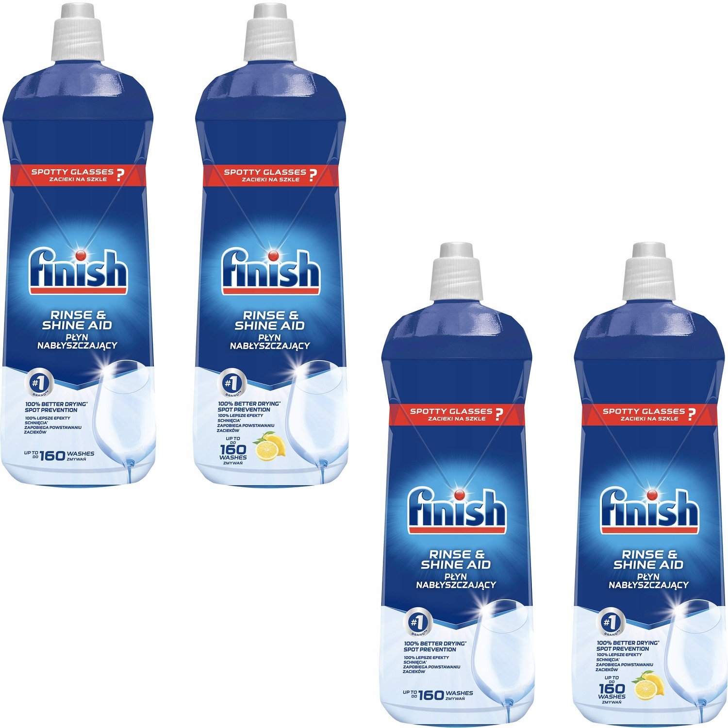Finish Tekutý leštidlo do myčky 4x 800ml