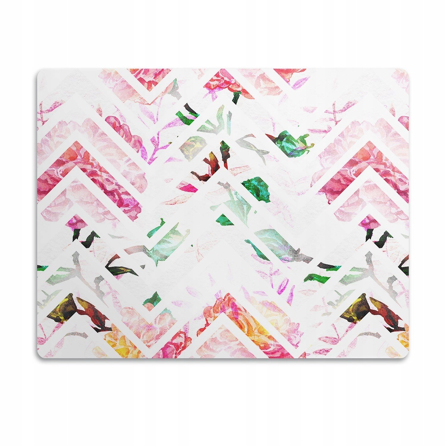 Pro kočku Podložka pod záchod Květinový vzor 90x60 cm