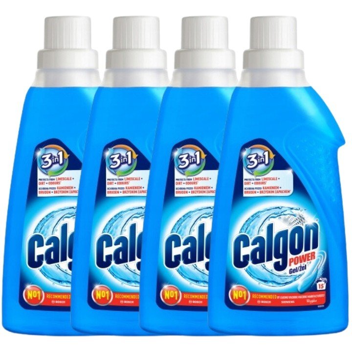 Calgon Gel Odvápňovač Pračky Změkčovač 4x750ml