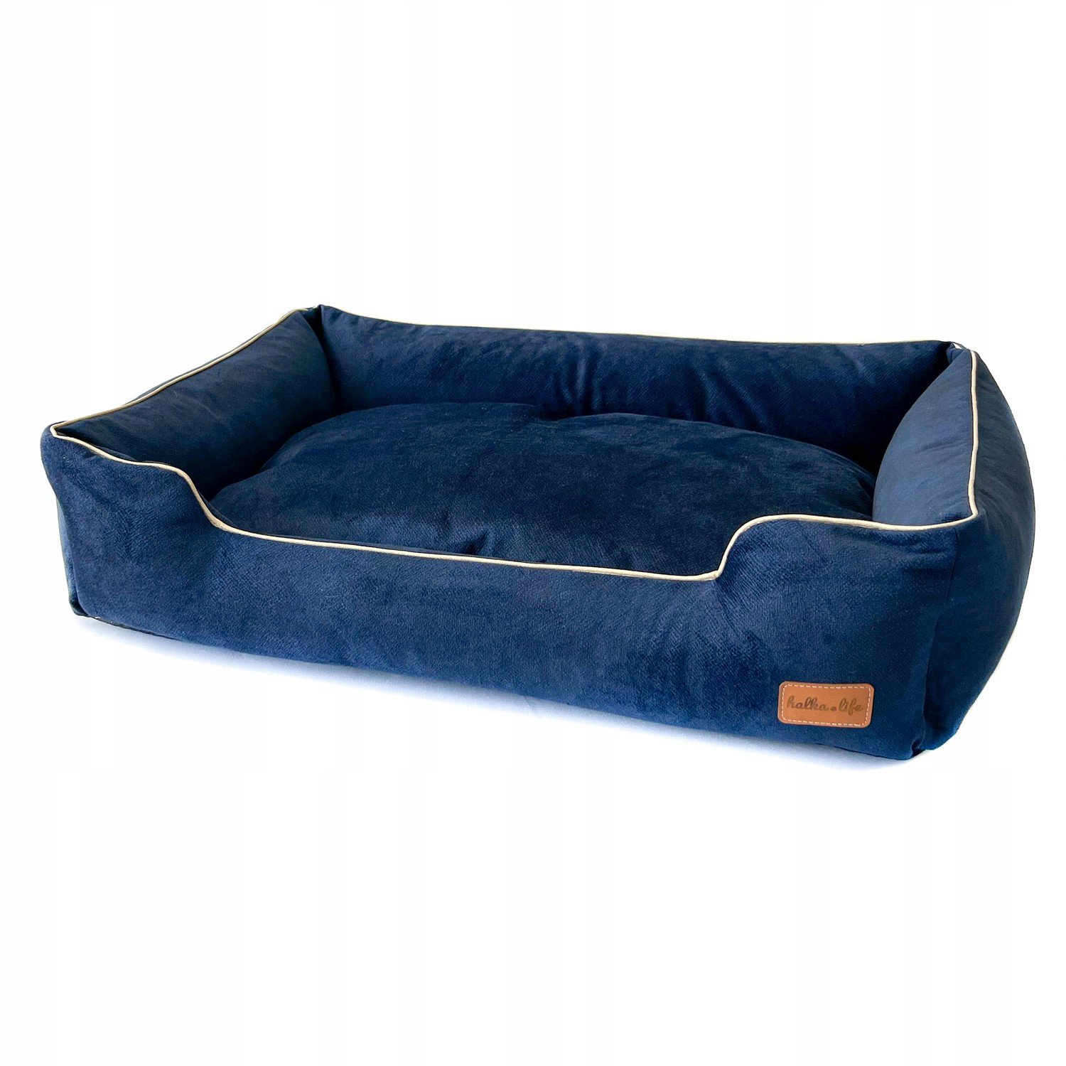 Pohovka, pelíšek pro psy námořnická modrá, M (85x55)