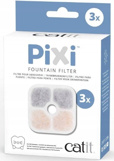 Filtr do Fontanny vidličky pro kočku Pixi Catit 3 ks