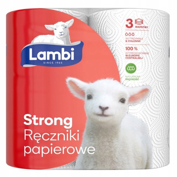 Lambi Strong Papírové ručníky 2 role