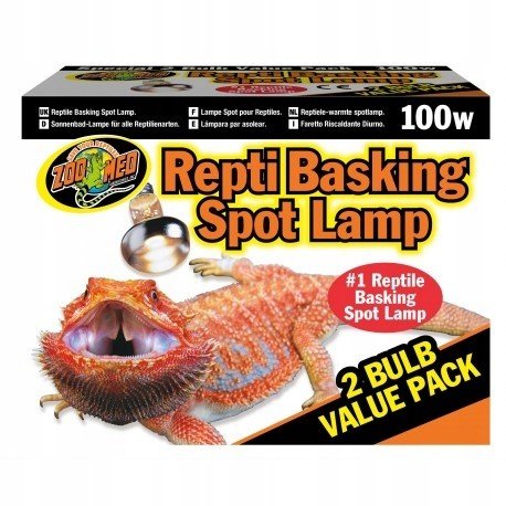 Bodová Výhřevná Žárovka 100W 2 Ks Terária