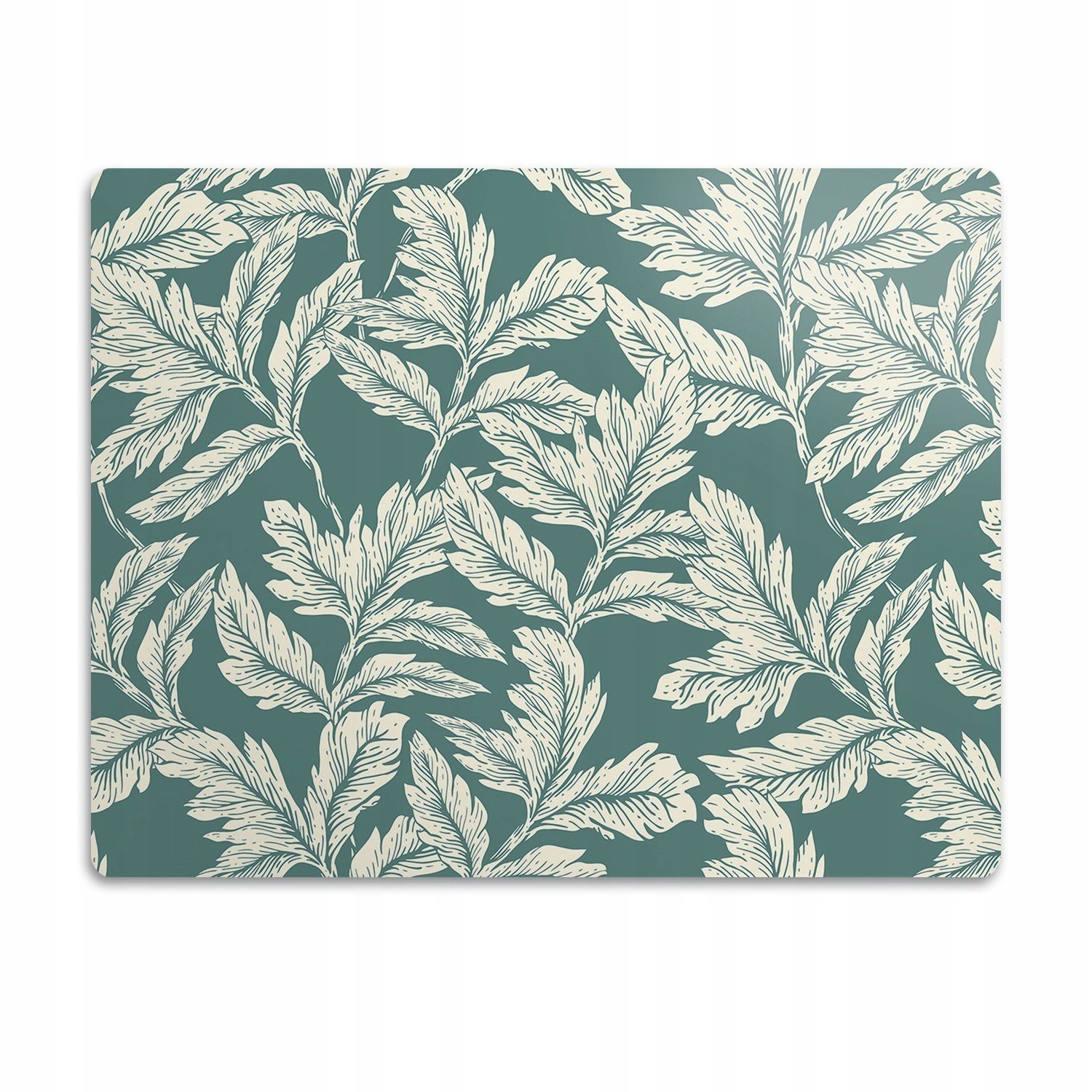 Pro psa a kočku podložka pod misku Elegantní list 90x60