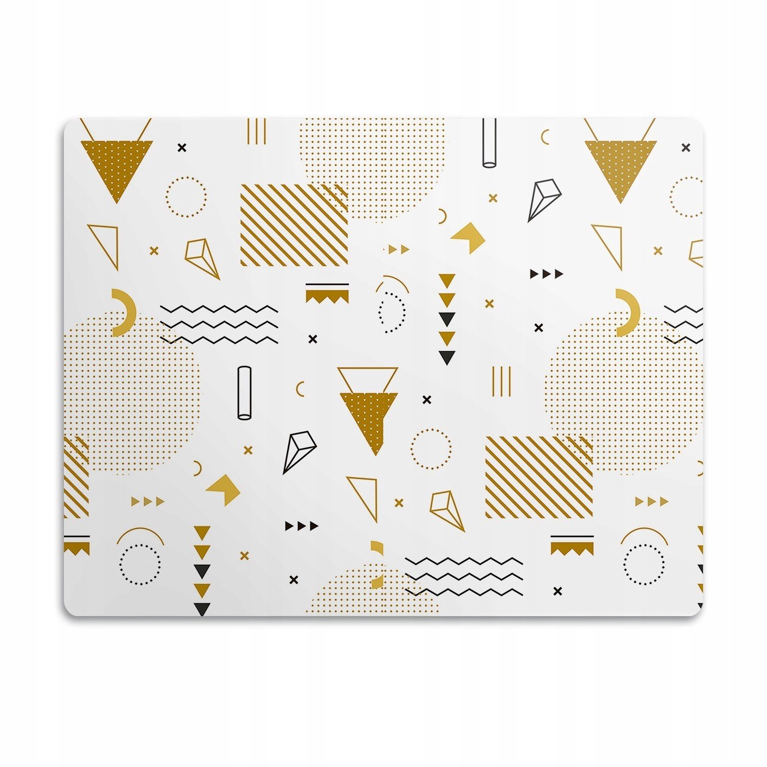 Ochranná podložka pod misku Dekorativní figurky 90x60cm