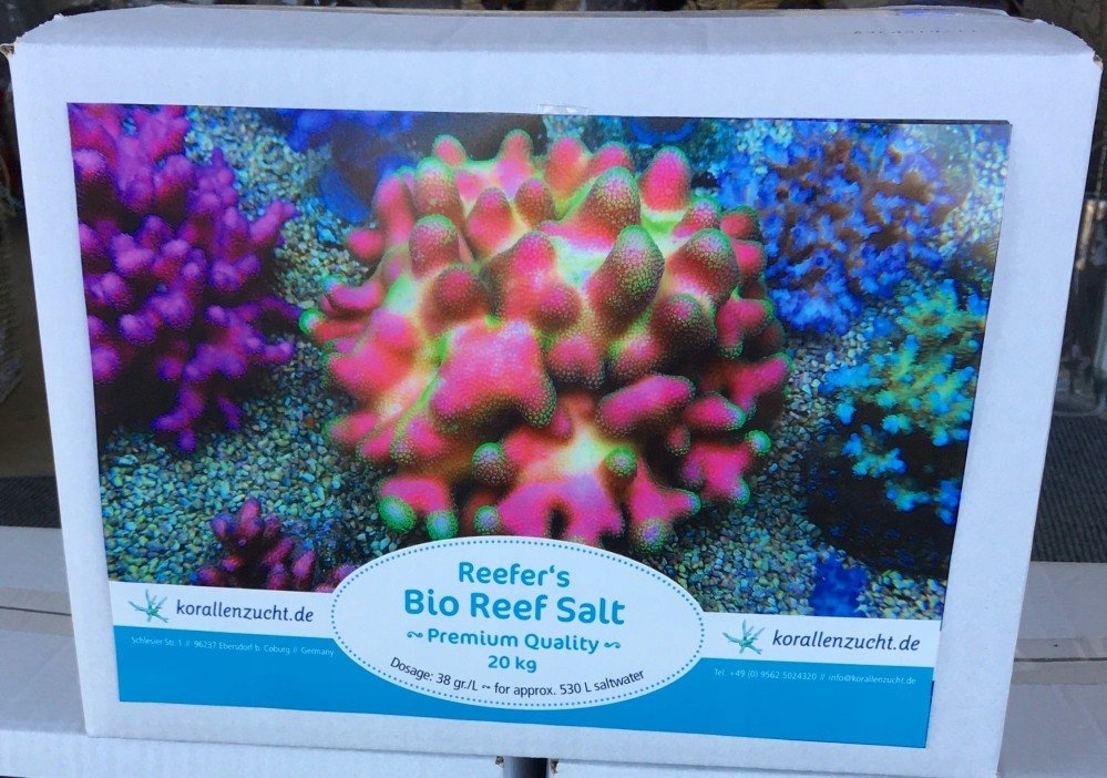 Korallen-Zucht Reef Salt Premium Quality 20 kg