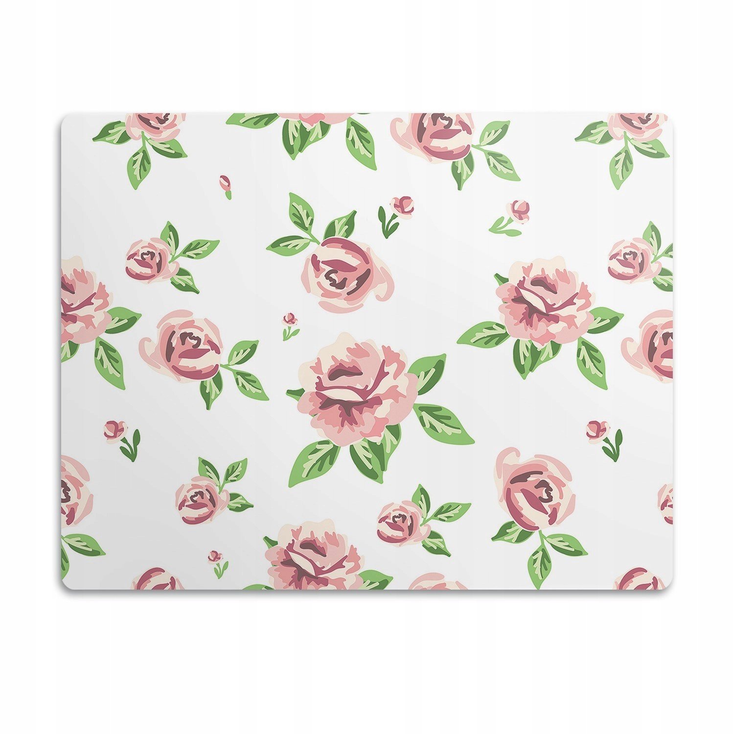 Ochranná podložka pod misky Pastelové květiny 90x60 cm