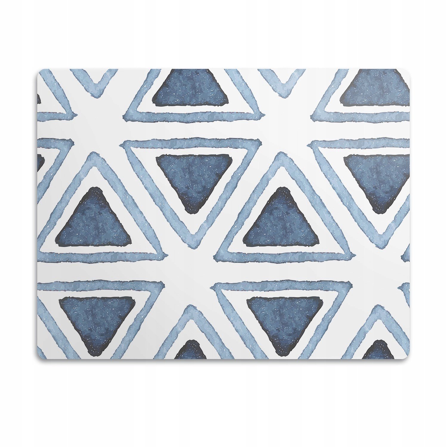 Ochranná podložka pod kočičí toaletu Trojúhelníky 90x60cm