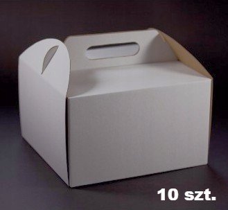 Balení Vysoké 34x34x25 Bílá krabička 10 ks