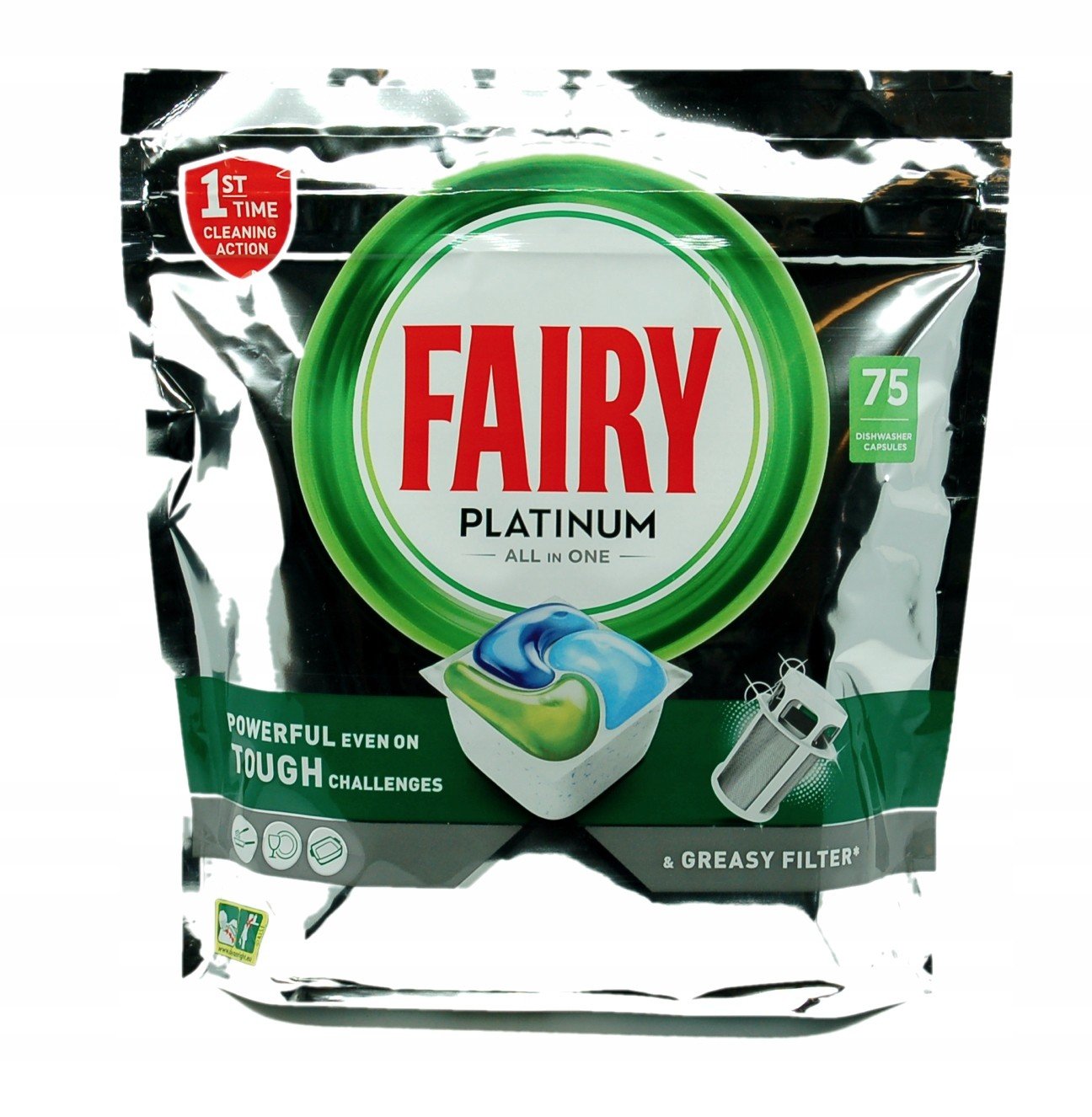 Fairy Platinum Tablety do myčky 75 ks