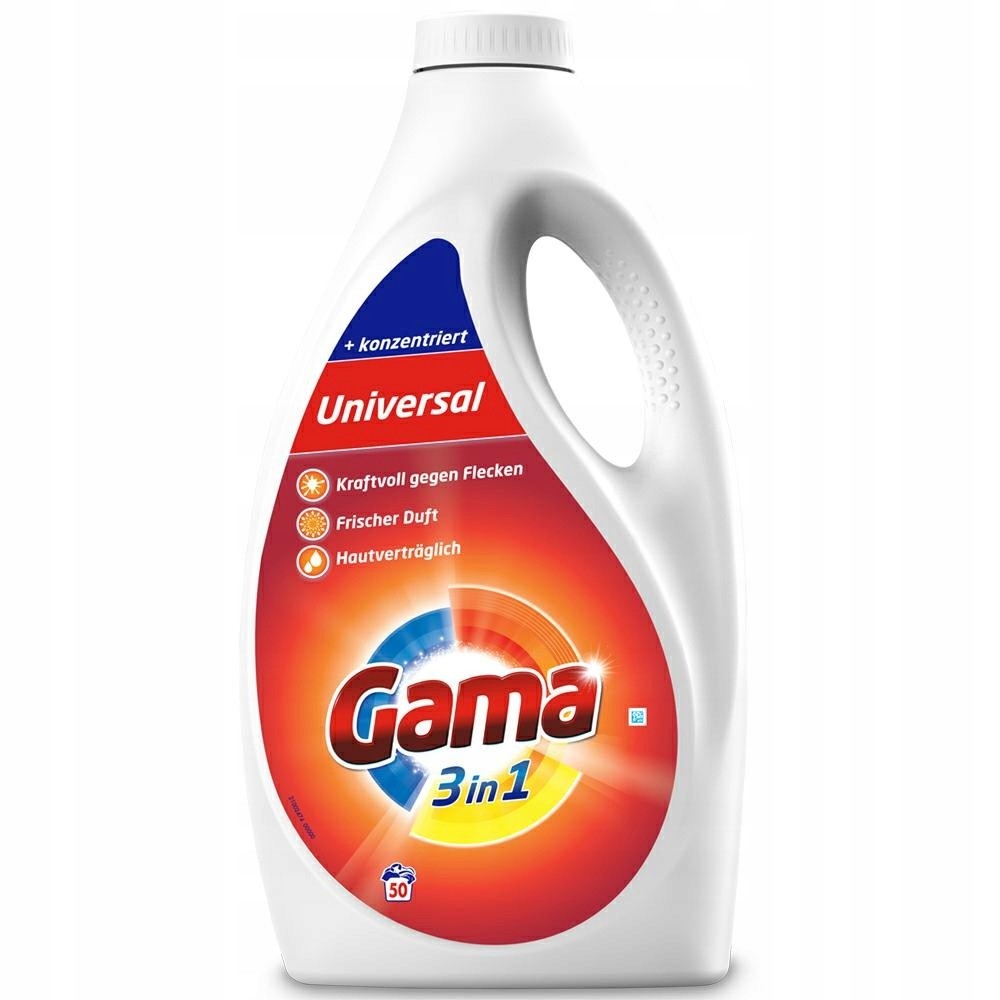 Gama Prací gel Unverzální 2,5L 50 praní