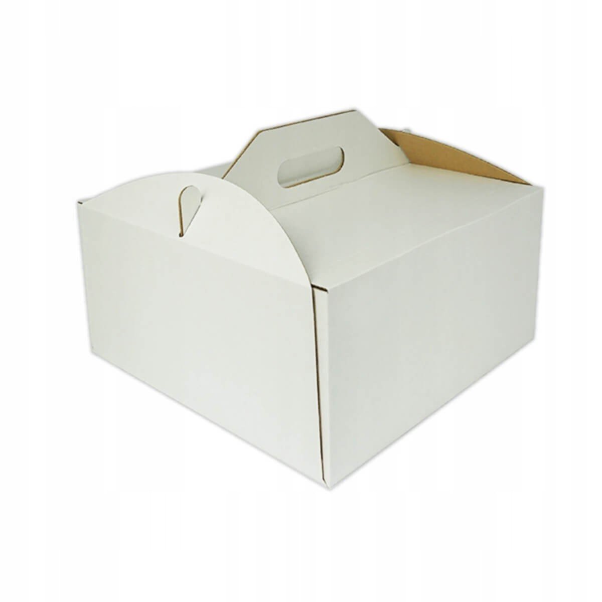 Kartonová krabice na dort 30x30x15cm 30 ks. Bílý