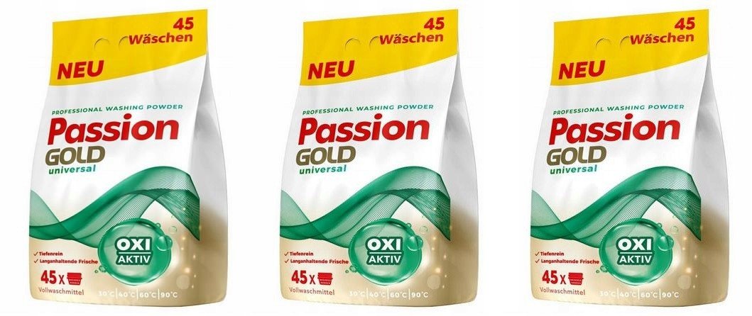 Passion Gold Univerzální prací prášek 2,7kg