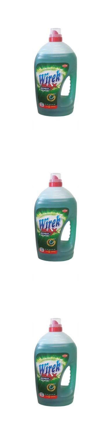 Prací gel na barvy Wirek 3x4,33 l
