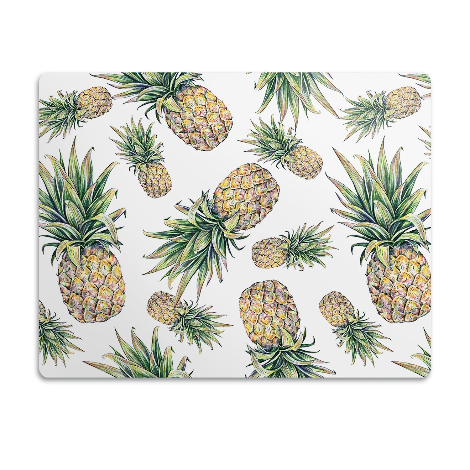 Ochranná podložka pod kočičí toaletu Ananasy 90x60cm