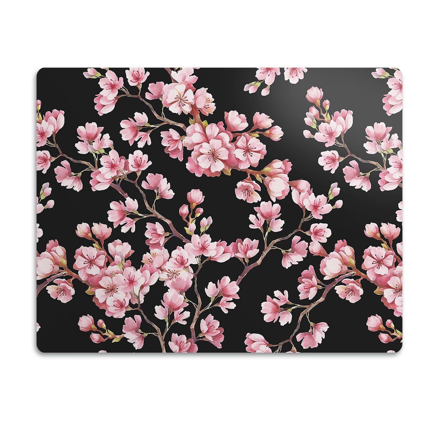 Ochranná podložka pod misky pro psa Květy třešně 90x60