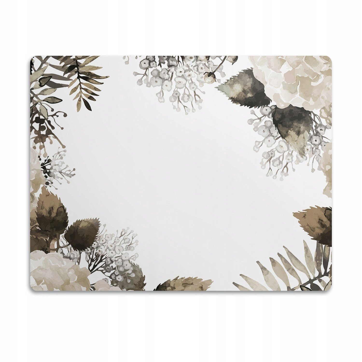 Pro psa podložka pod misku Květiny rámeček 90x60 cm