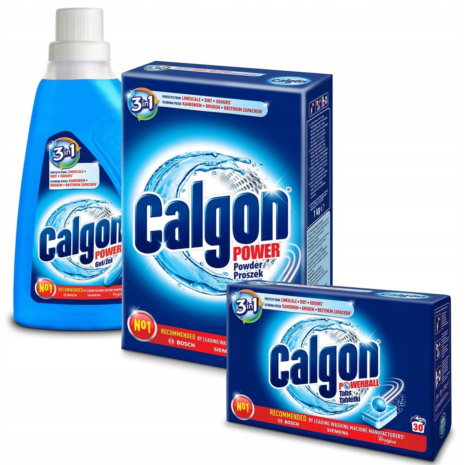 Calgon 3v1 Sada na ochranu pračky Změkčování vody