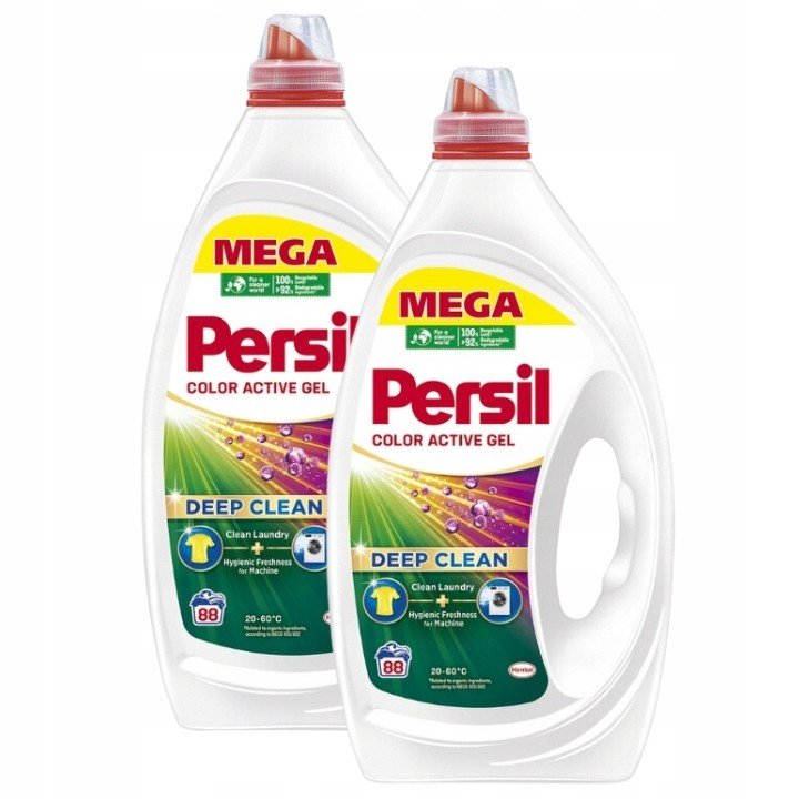 Persil Color Active Prací gel 176pr 3,96L x2