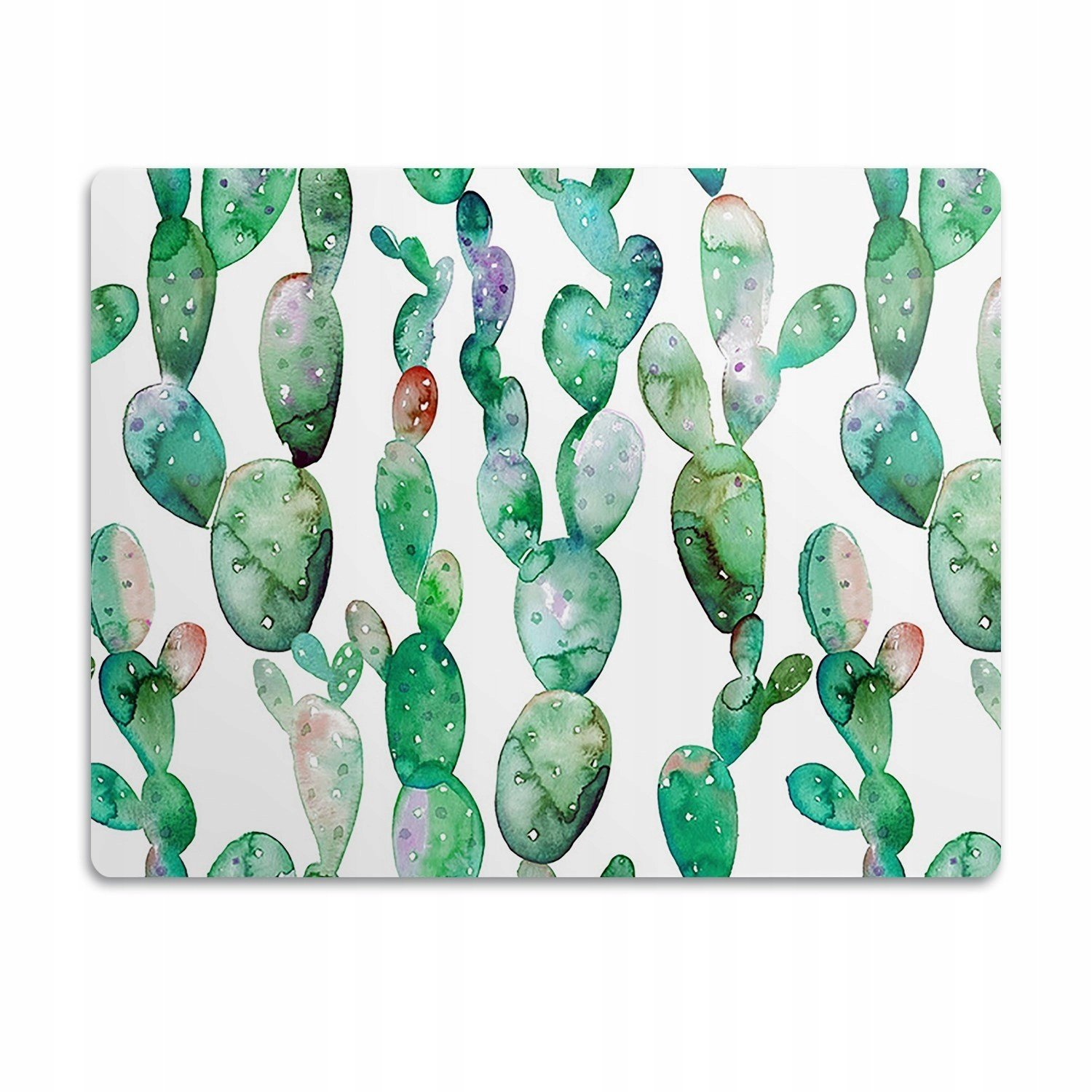 Ochranná podložka pod misky Kaktusy vertikální 90x60 cm