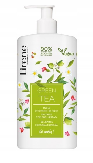 Lirene Green Tea Mýdlo Pod Sprchu 500ML