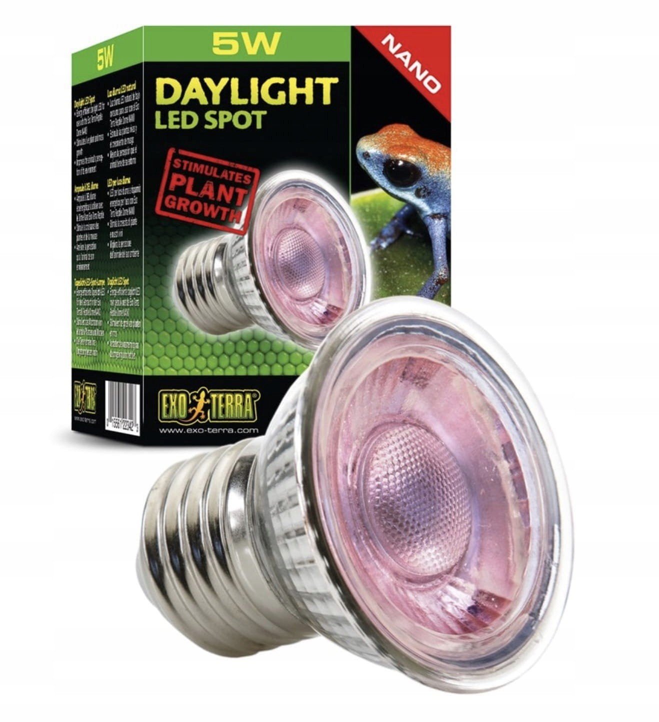 Nano Daylight 5W Mini Led lampa fotosyntéza rostlin