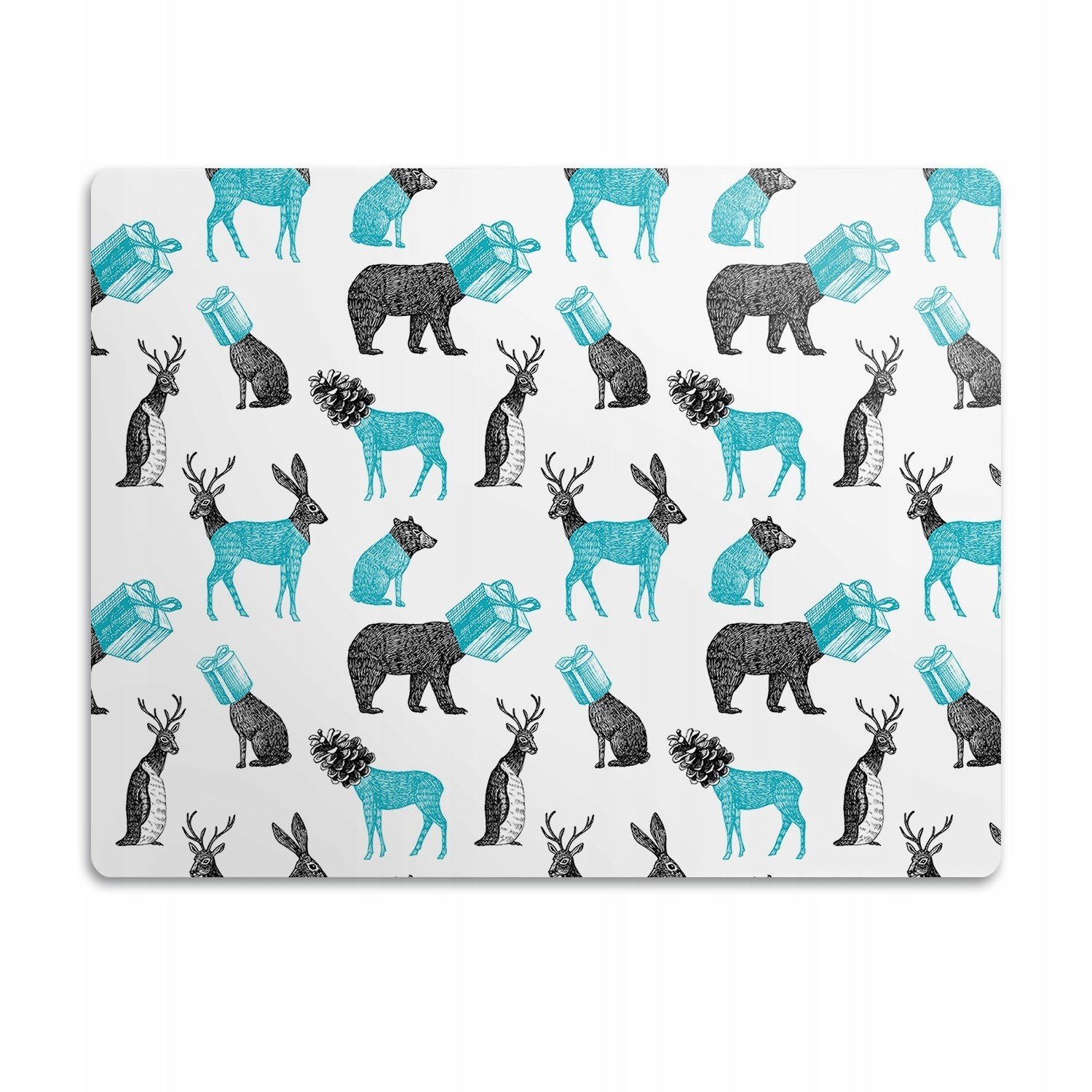 Pod misky ochranná podložka pro psa Zvířata 90x60cm