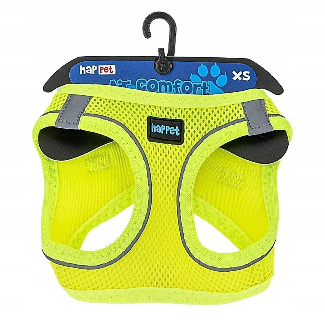 Postroj air comfort Xs neon lime