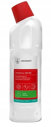 Wc mycí gel MediClean 320 Antibakteriální 750ml