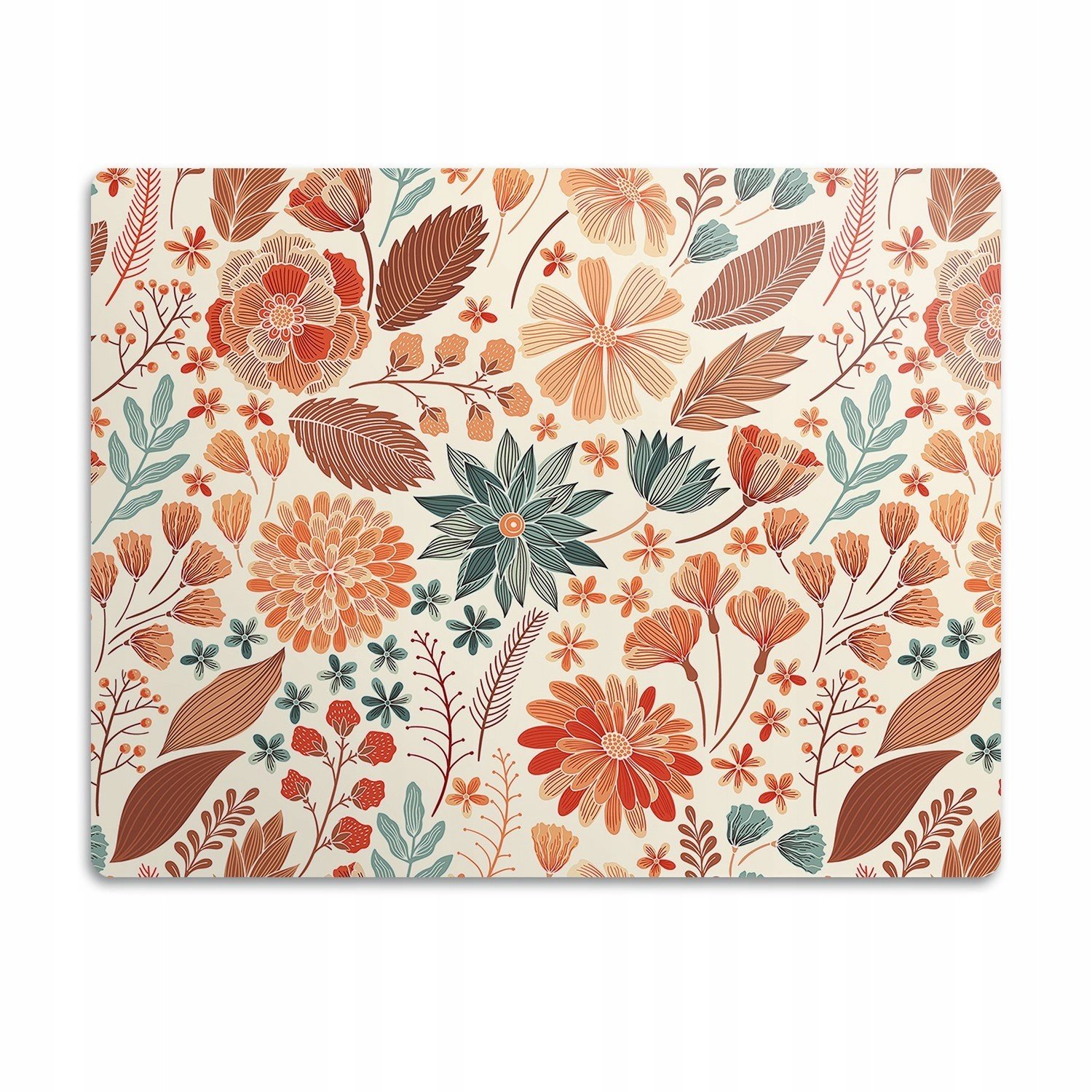 Podložka pro psa pod misku Podzimní květiny 90x60