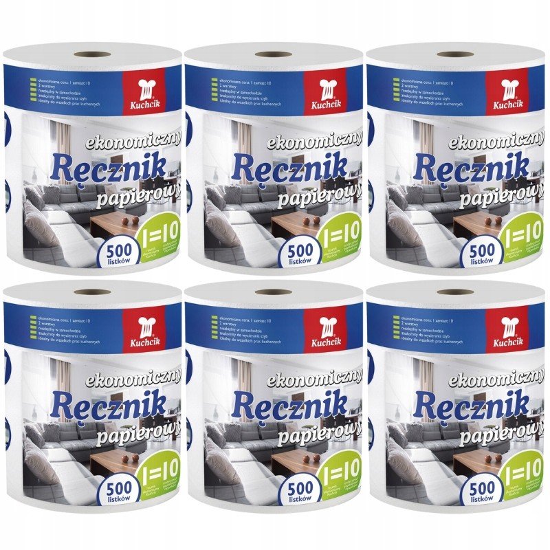 Kuchcik Papírový ručník Ekonomický 500 listů