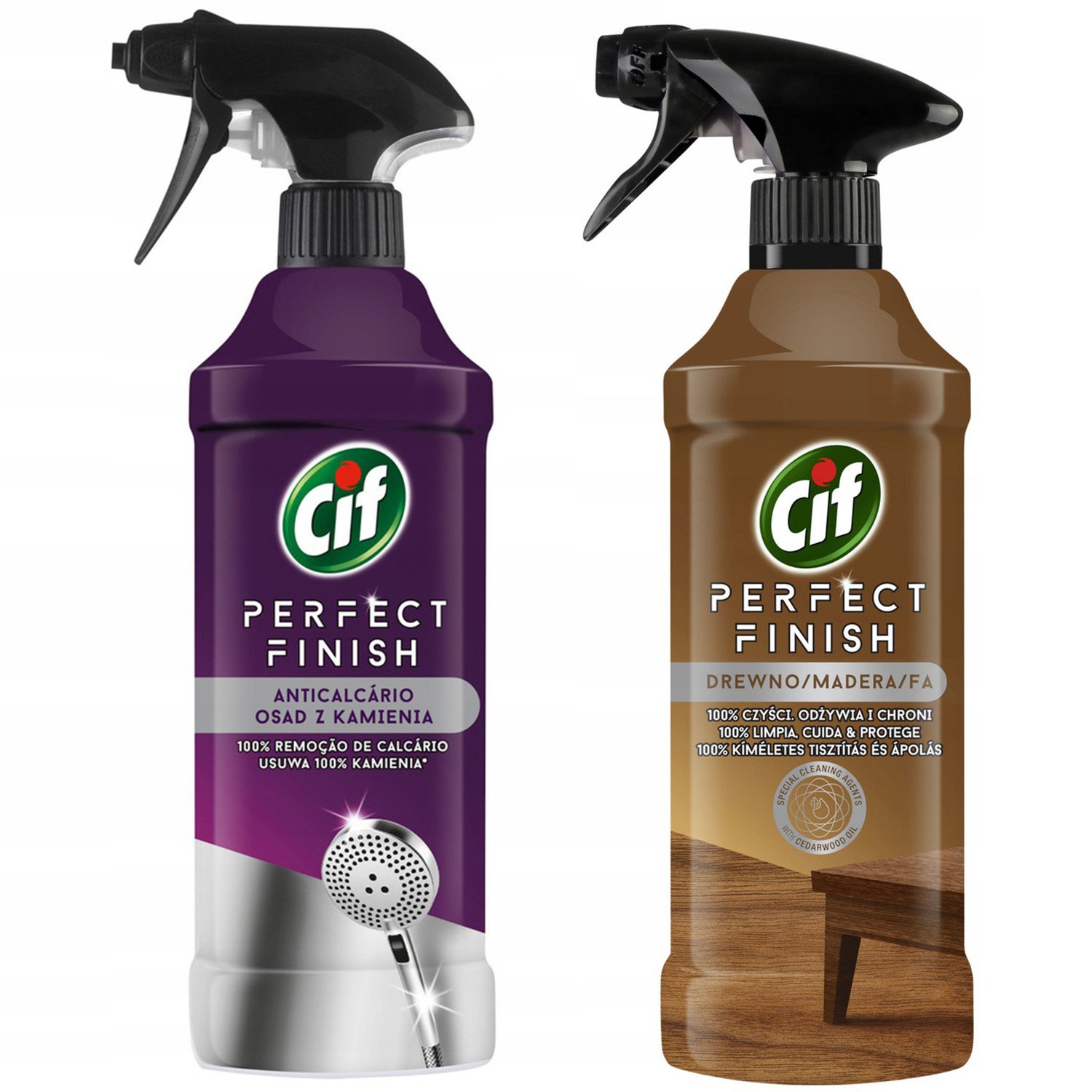 Cif Perfect Finish Spray Kuchyně Set 2x435ml