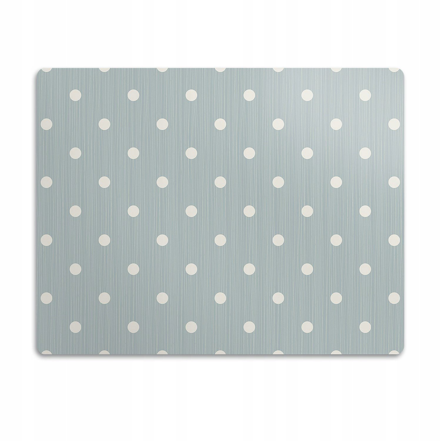 Podložka pod záchod Bílé tečky šedé pozadí 90x60