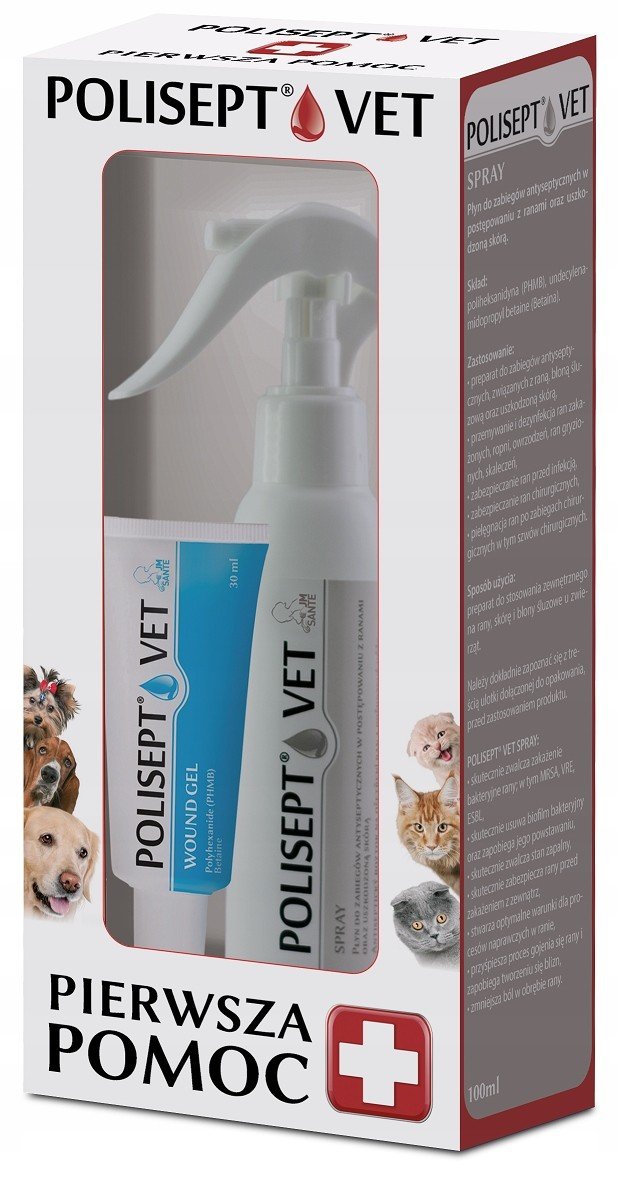 Polisept Vet První pomoc Lékárnička (100ml+30ml)