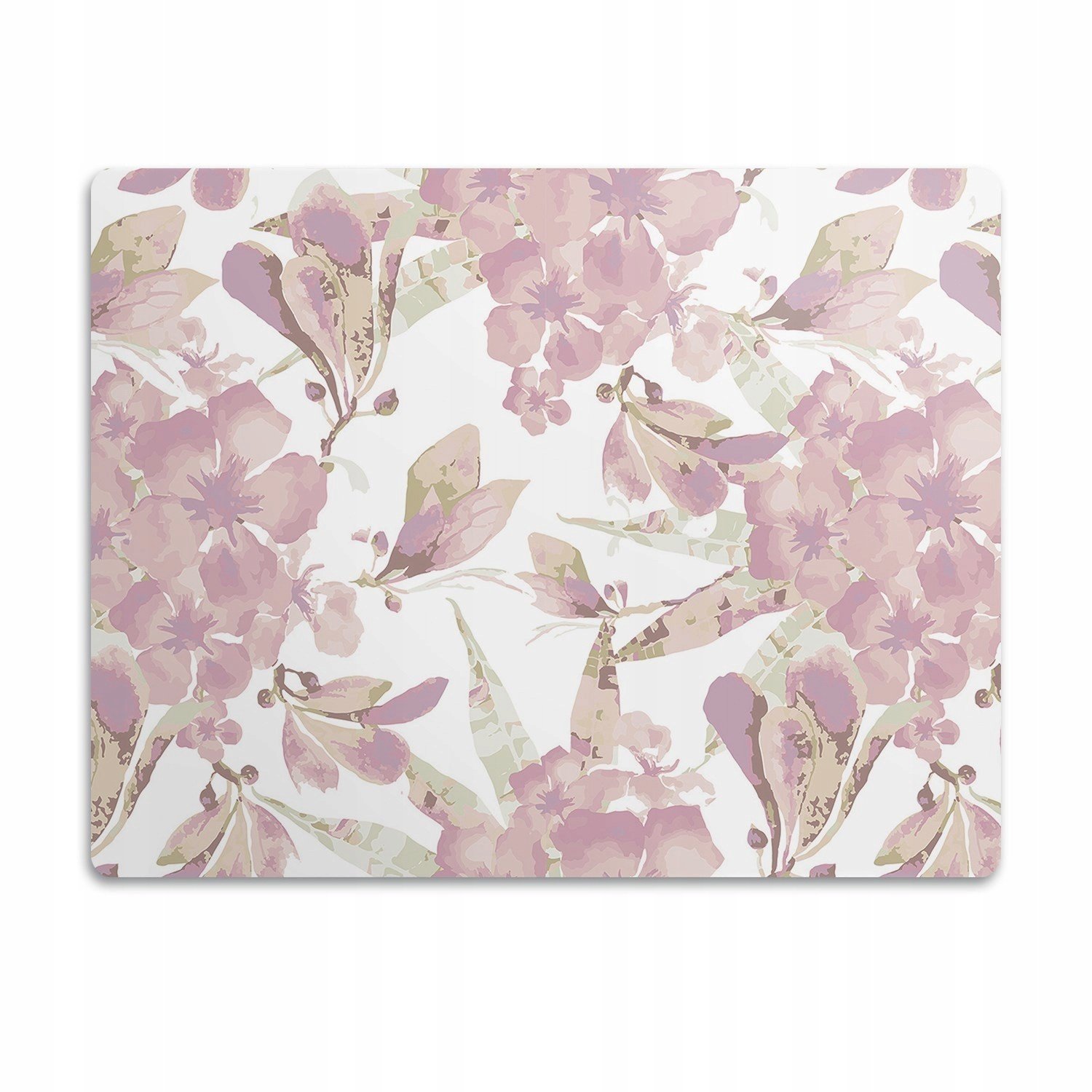 Podložka pod misku pro psa Růžové květy 90x60 cm