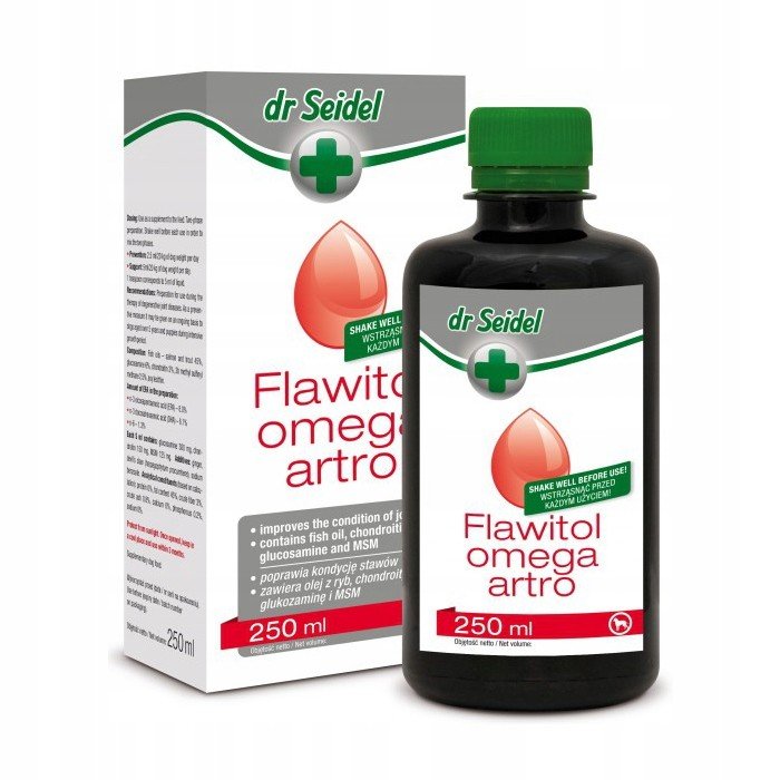 Dr Seidel Flavitol Omega Artro na klouby 250ml