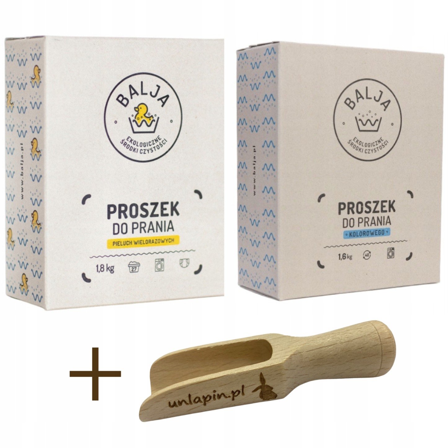 Balja Prací prášek na barvy a plenky Set