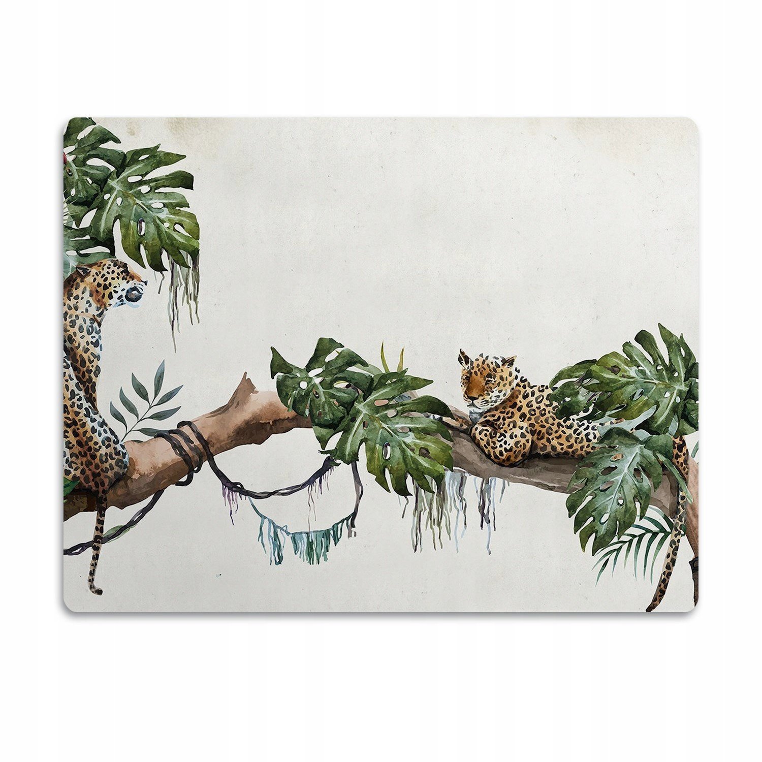 Ochranná podložka pod misku Gepardy na větvích 90x60