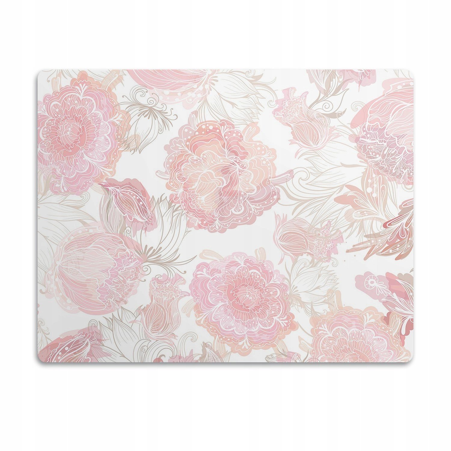 Voděodolná podložka pro psa a kočku Květiny 90x60 cm