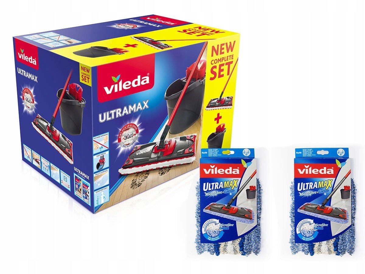 Vileda Set Ultramax Box mop kbelík náplň