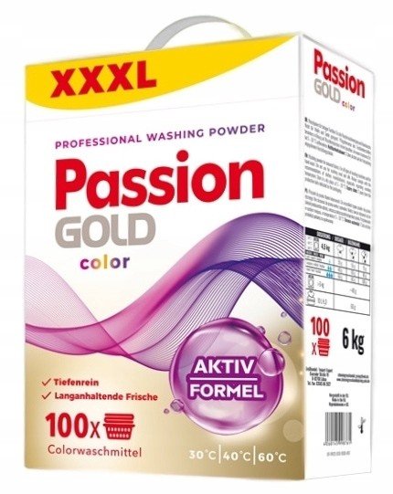 Passion Gold Profesionální barevný prášek 100 pr 6kg