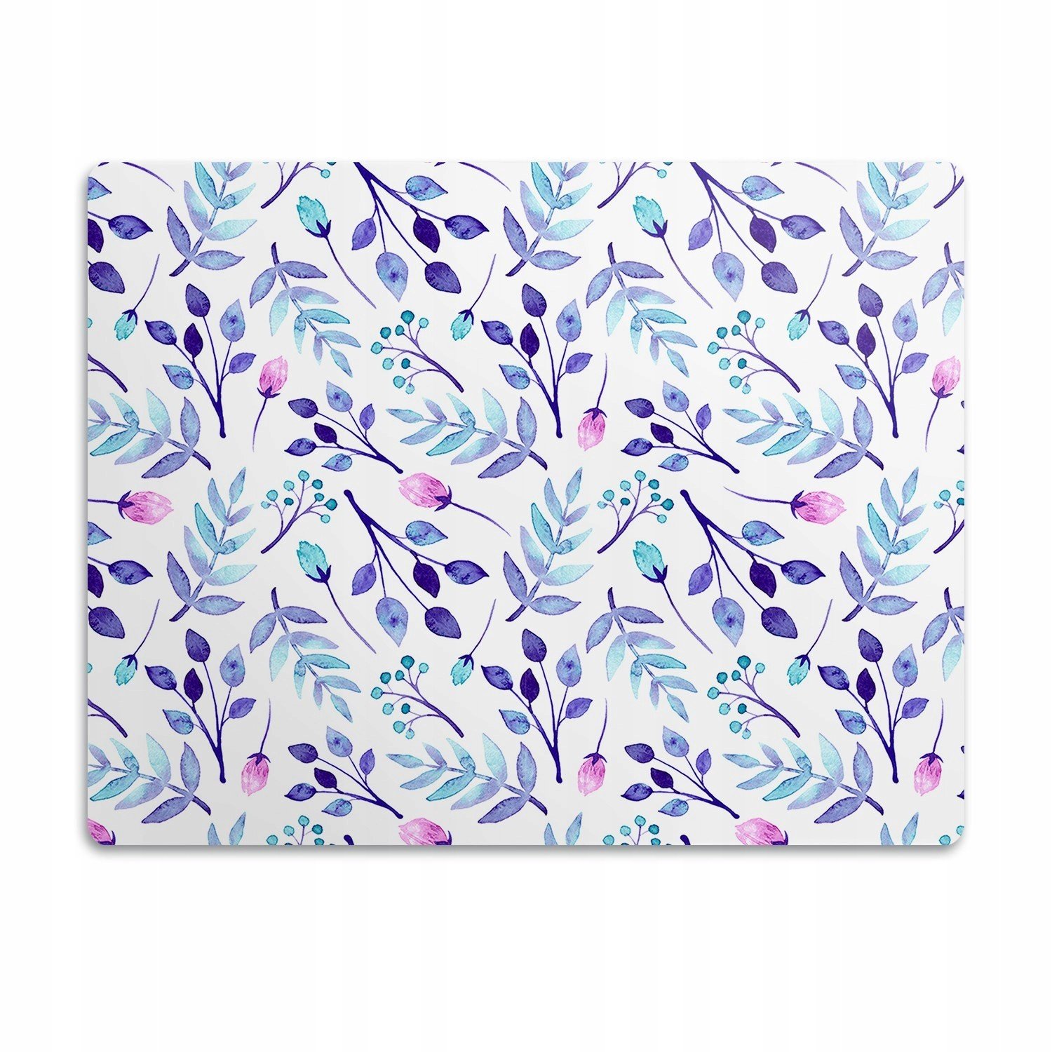 Vodotěsná podložka pod misku Fialové 90x60