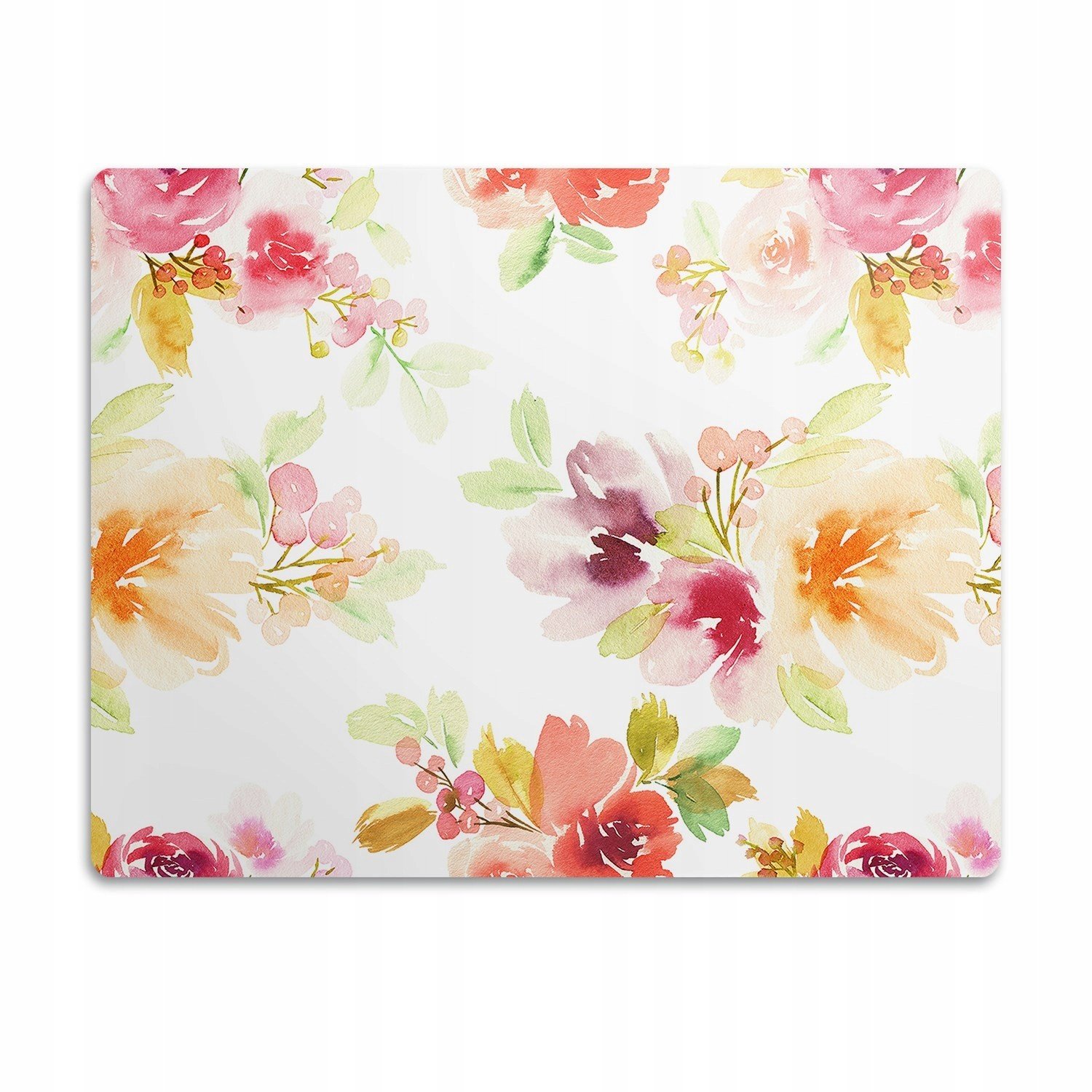 Podložka pod misky pro psa Vintage květiny 90x60cm